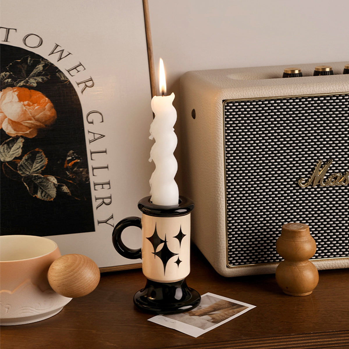 Vega - Ceramic Vase & Candle Holder