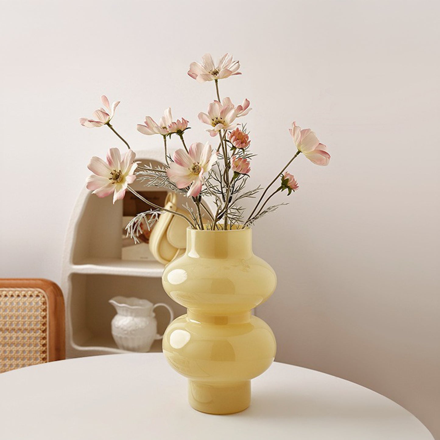 Solenne - Yellow Glass Vases