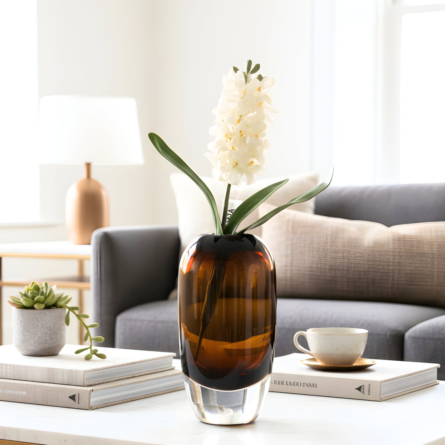 Capsule - Thick Crystal Glass Vases