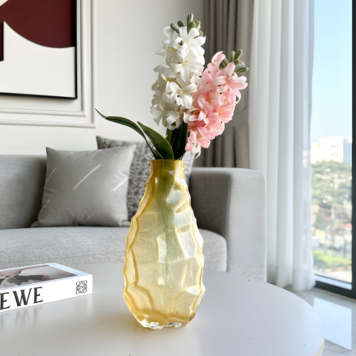Lumen - Thick Crystal Glass Vase