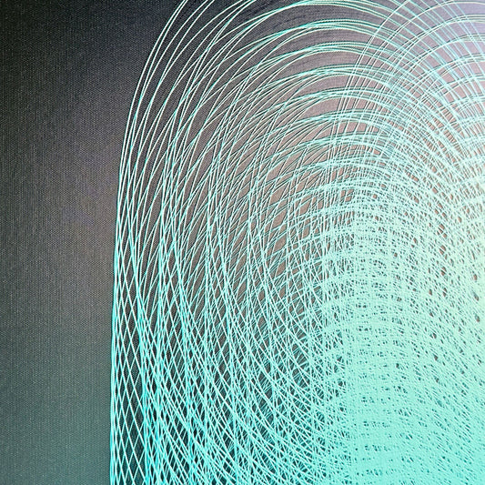 Auralis - Premium UV Print Canvas Wall Art ~ 4 ft x 3 ft