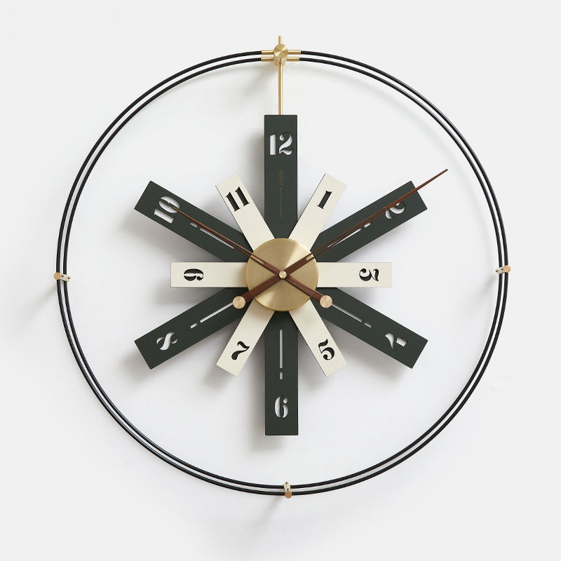 Wall Clocks Web of Time Designer Circular Wall Clock ~ 24 inches (Dia)
