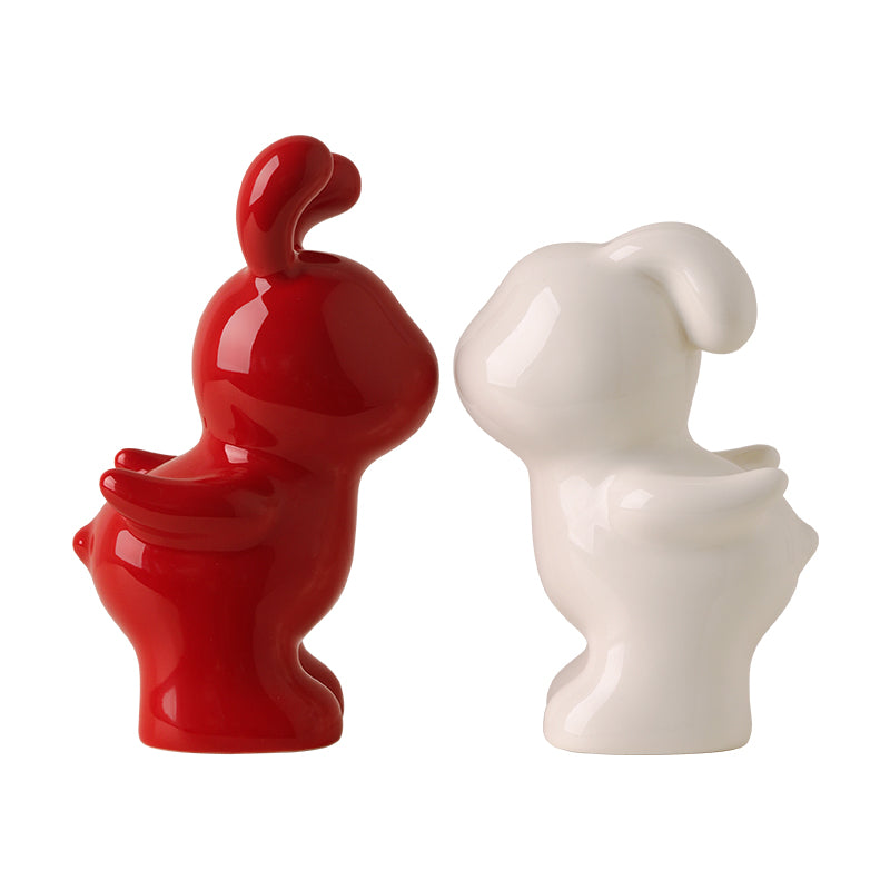 Showpiece Snuggle Buns - Ceramic Table Showpiece