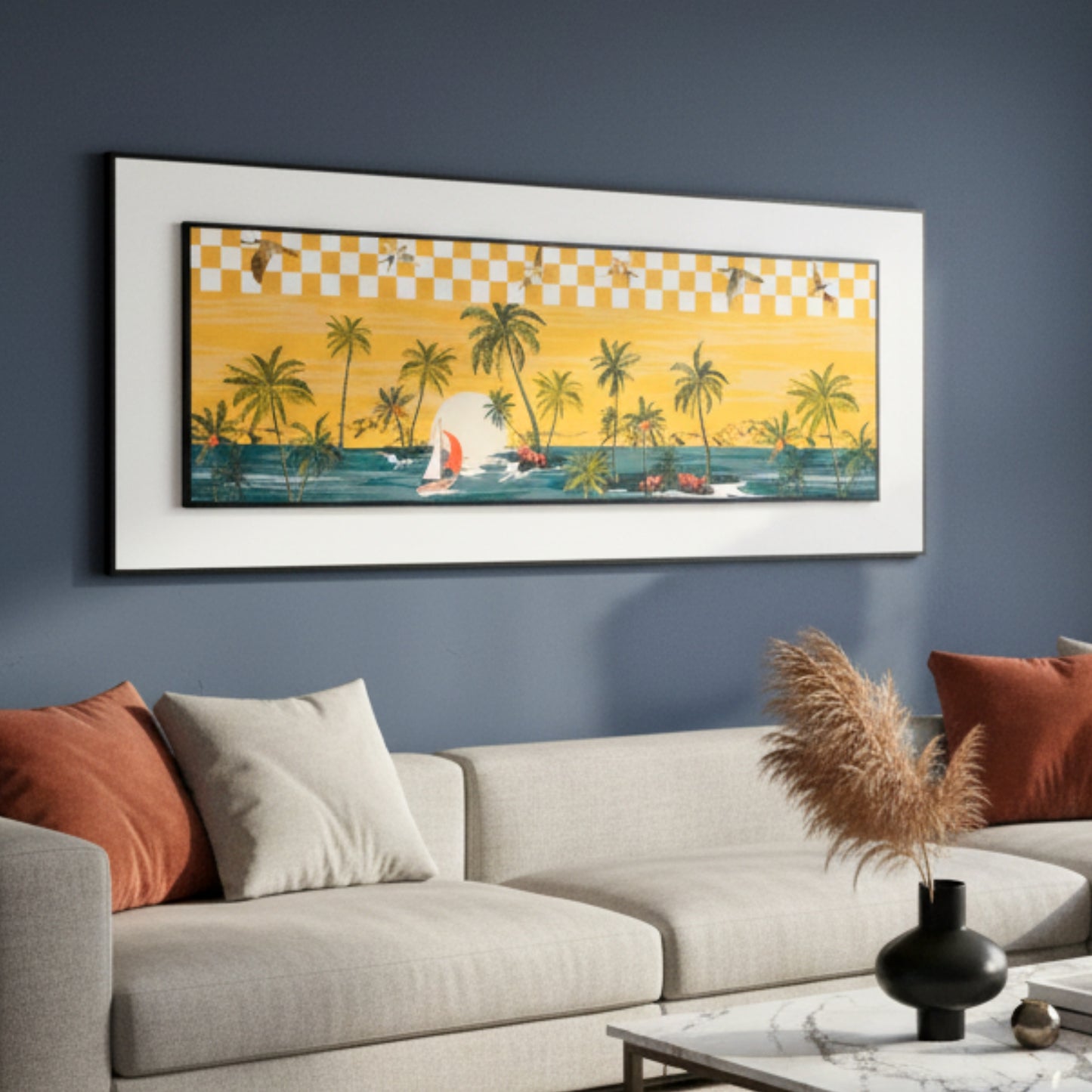 Sundrift - Nature inspired Premium 3D Wall Art ~ 7 feet Long