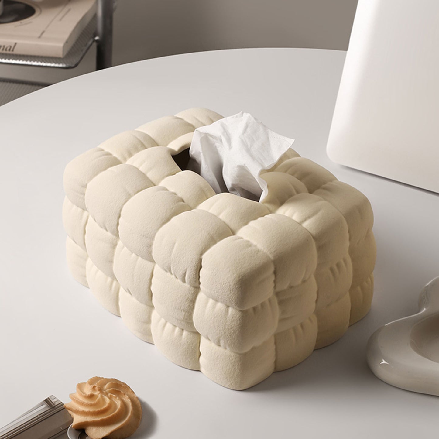 The Blissful Cloud Ceramic Tissue Box