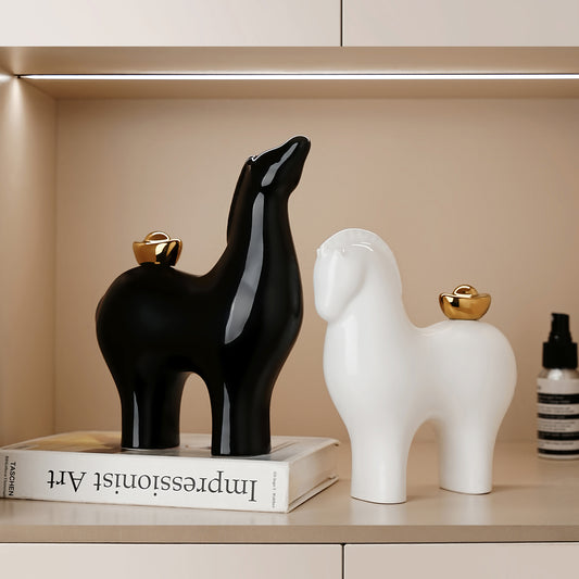 Showpiece Majestic Mates - Horse Showpieces (Set of 2)