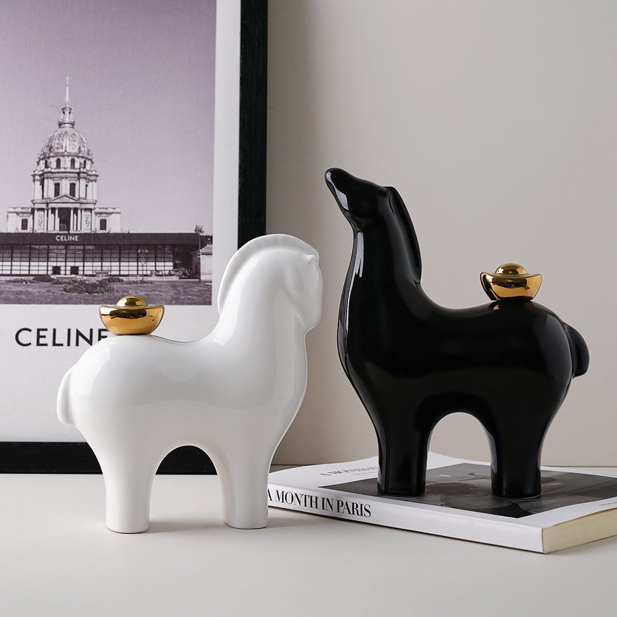 Showpiece Majestic Mates - Horse Showpieces (Set of 2)