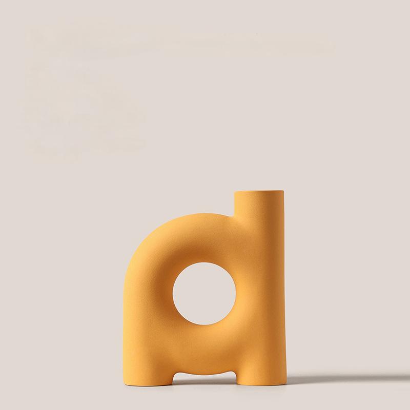 Table Vase The Flowform - Ceramic Flower Vase and Showpiece