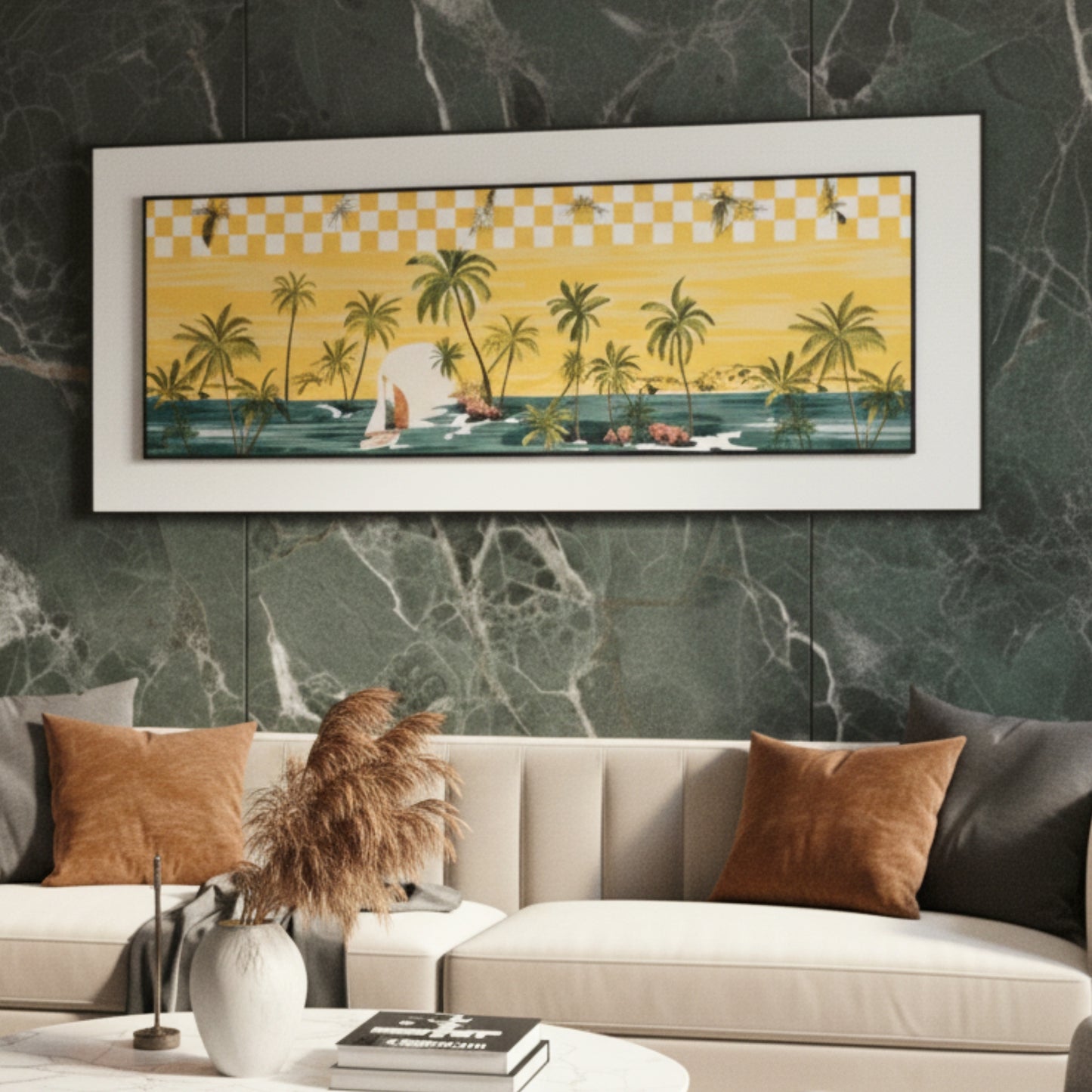 Sundrift - Nature inspired Premium 3D Wall Art ~ 7 feet Long
