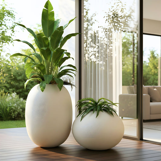 Pebble ~ 2 ft & 3 ft Large Sculptural Plant Pots