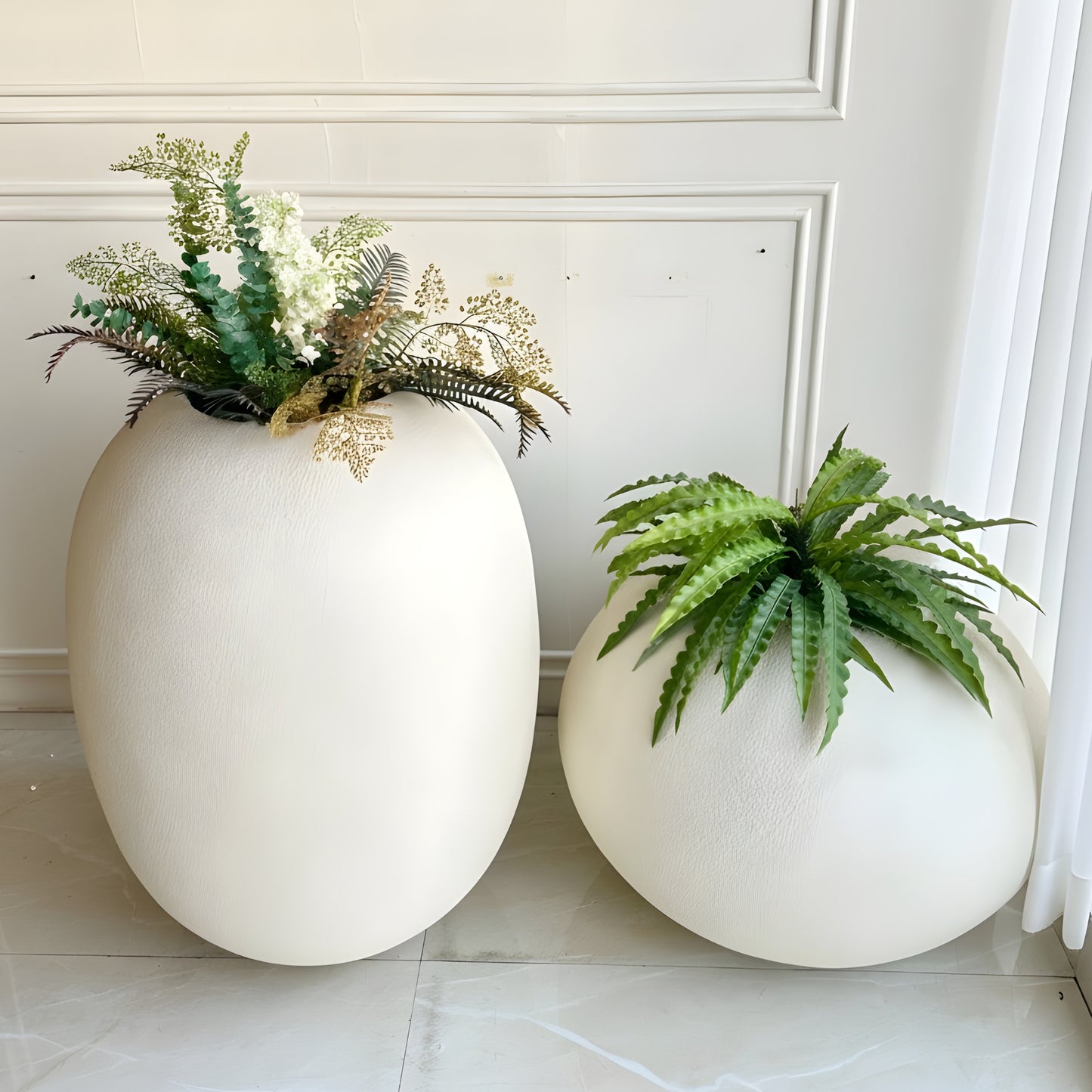 Pebble ~ 2 ft & 3 ft Large Sculptural Plant Pots