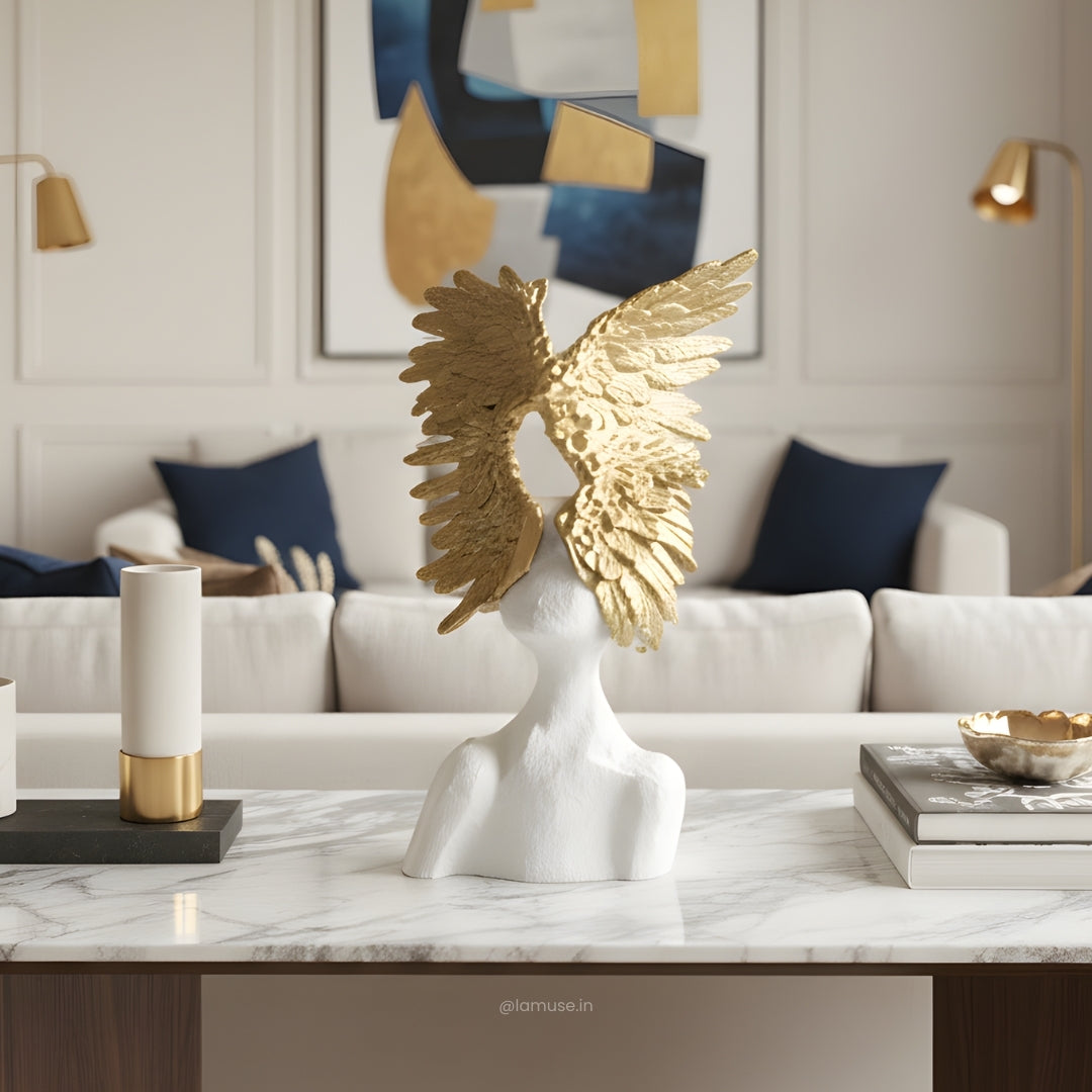 Epiphany - Modern Abstract Lady Figurine Sculpture ~ 2 feet Tall