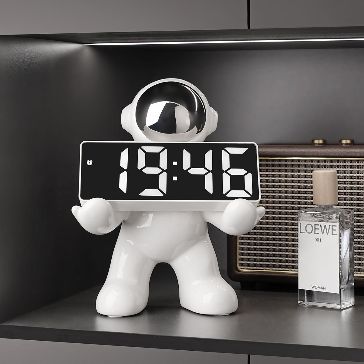Table Clock Digi Dude - Astronaut Digital Table Clock