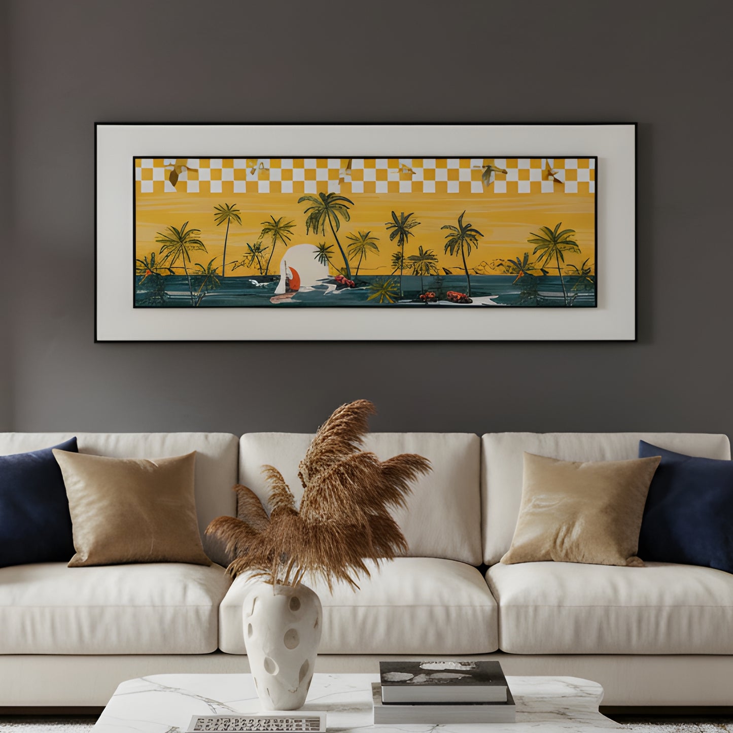 Sundrift - Nature inspired Premium 3D Wall Art ~ 7 feet Long