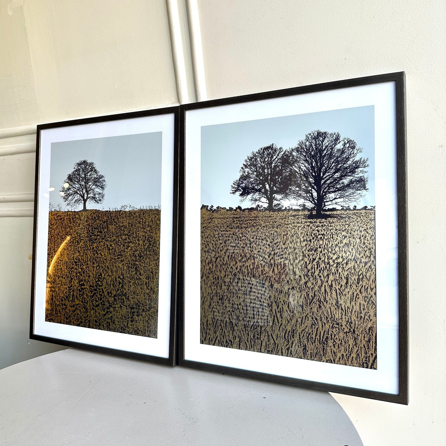 Rooted - Nature-inspired UV Canvas Print Wall Art (Set of 2) ~ 3 ft x 2 ft
