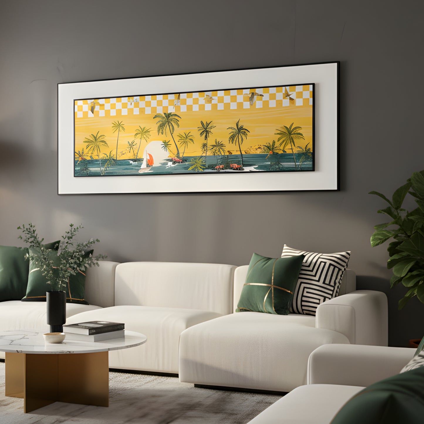 Sundrift - Nature inspired Premium 3D Wall Art ~ 7 feet Long
