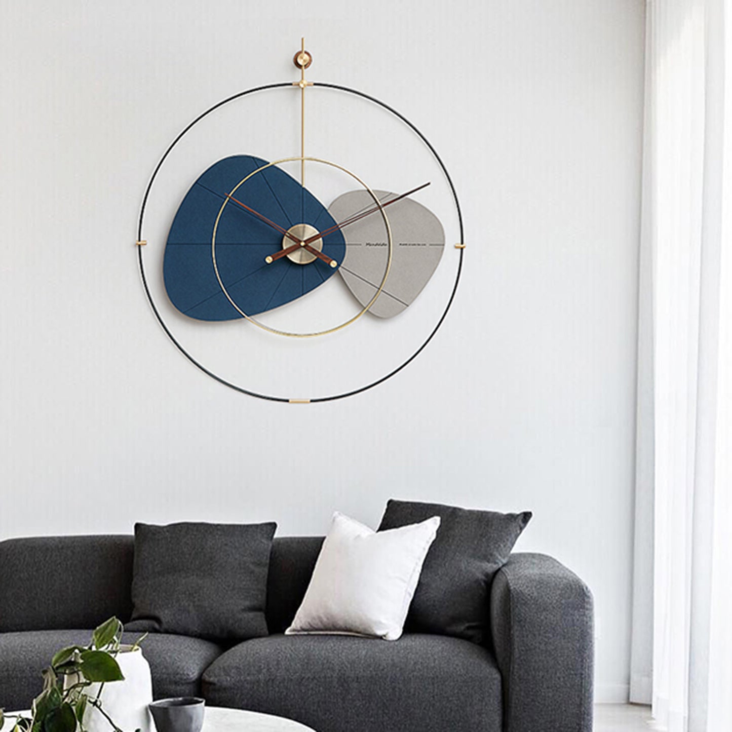 Wall Clocks An Allegory of Calm Luxe Wall Clock - Style 3