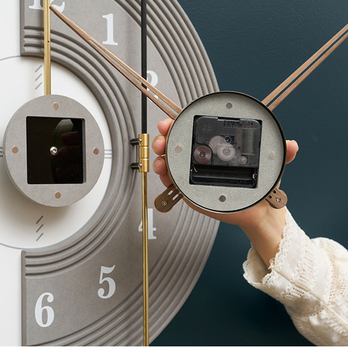 Wall Clocks Matter of Perspectives Luxe Wall Clock - Style 2