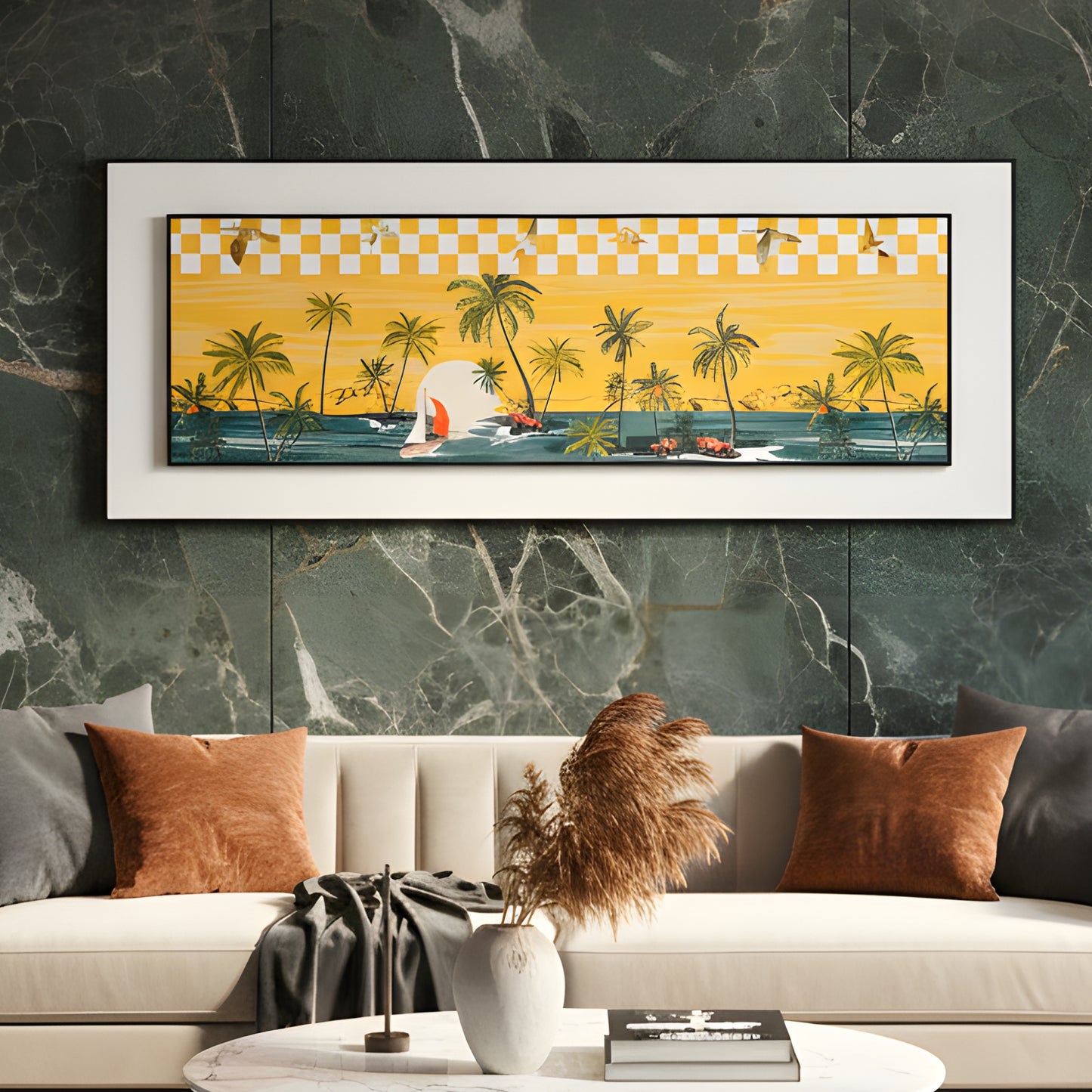 Sundrift - Nature inspired Premium 3D Wall Art ~ 7 feet Long
