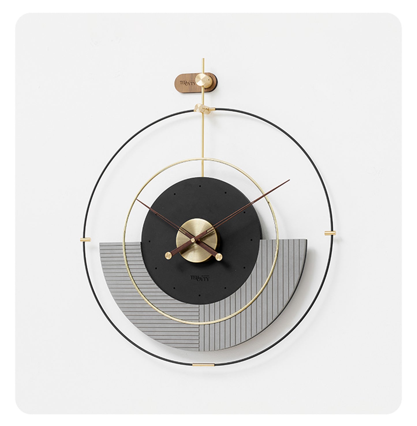 Wall Clocks The Dials of Metamorphism Luxe Wall Clock - Style 2