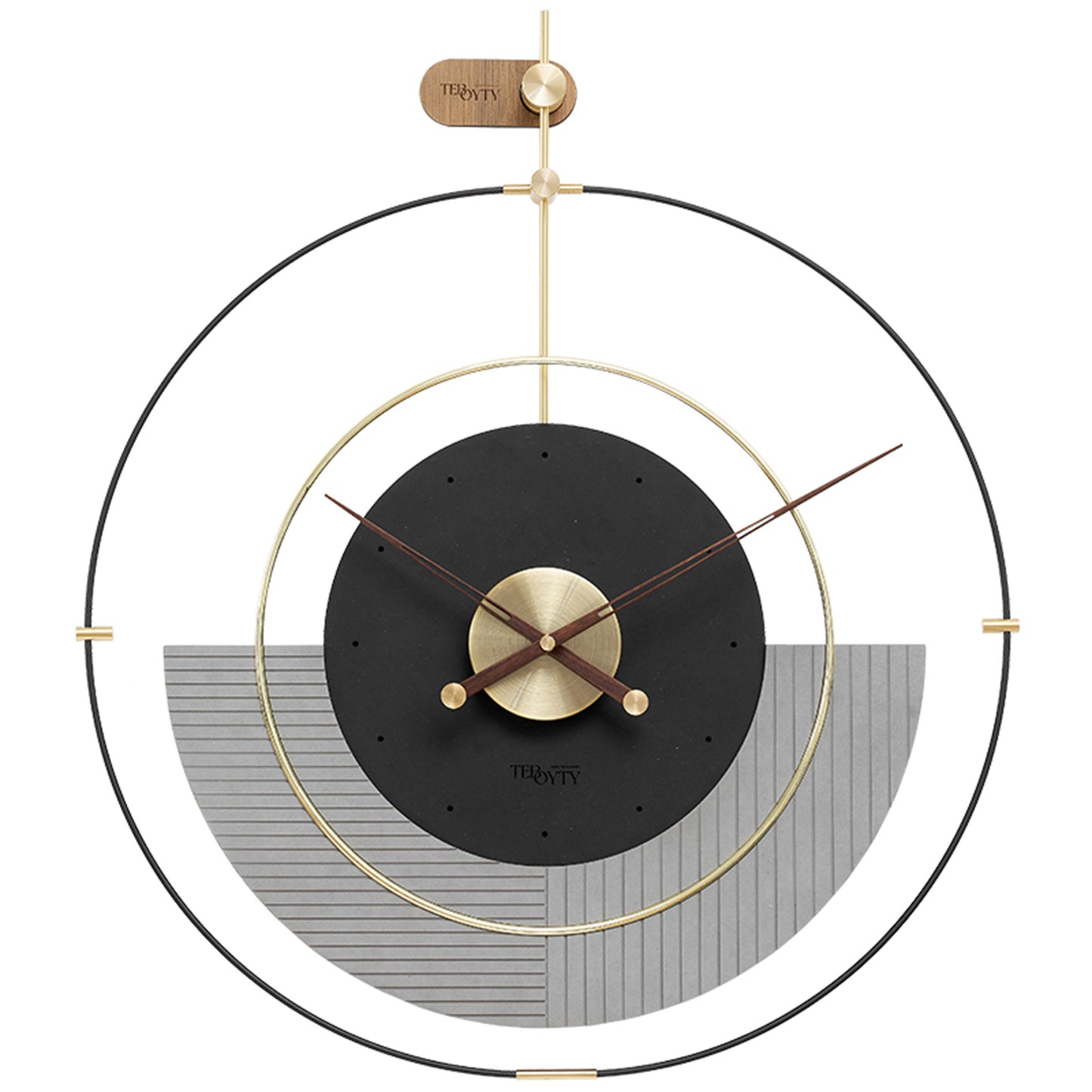 Wall Clocks The Dials of Metamorphism Luxe Wall Clock - Style 2