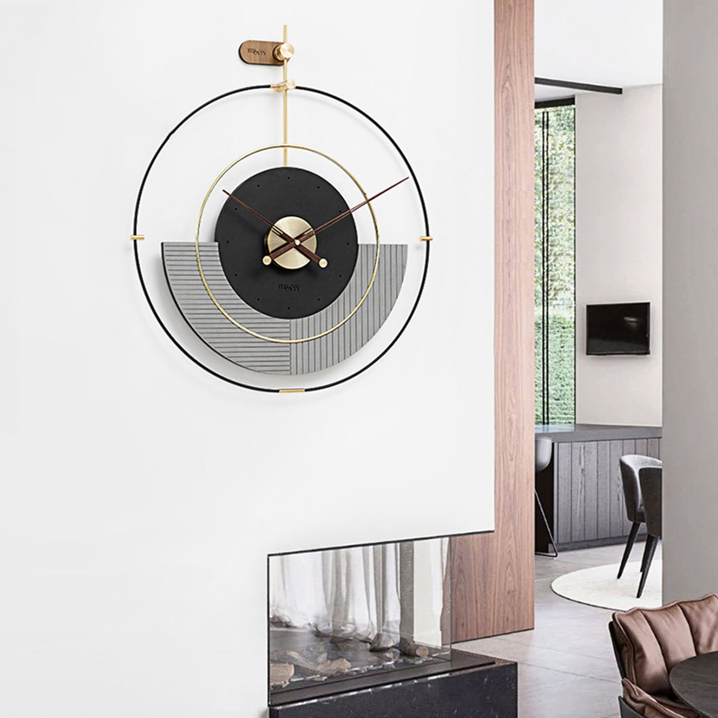 Wall Clocks The Dials of Metamorphism Luxe Wall Clock - Style 2