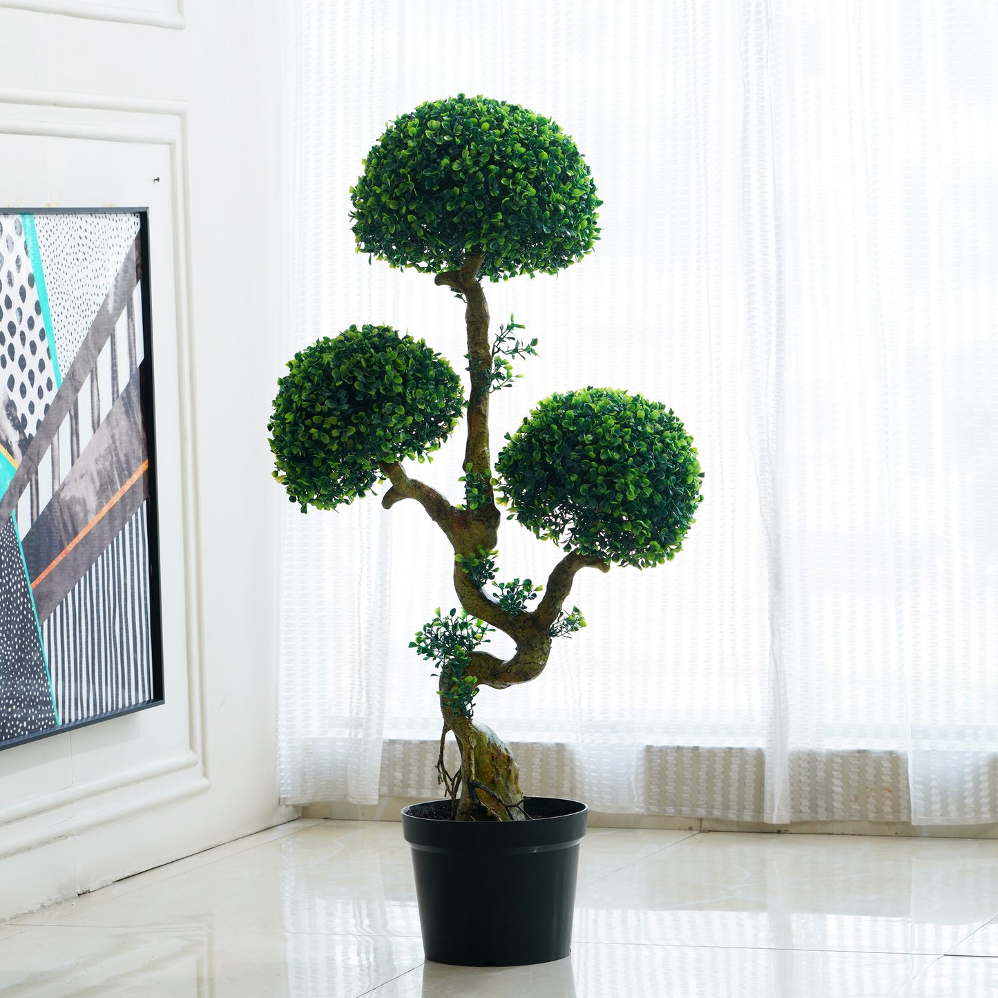 Kairoku - Artificial Bonsai Tree ~ 4 Feet Tall