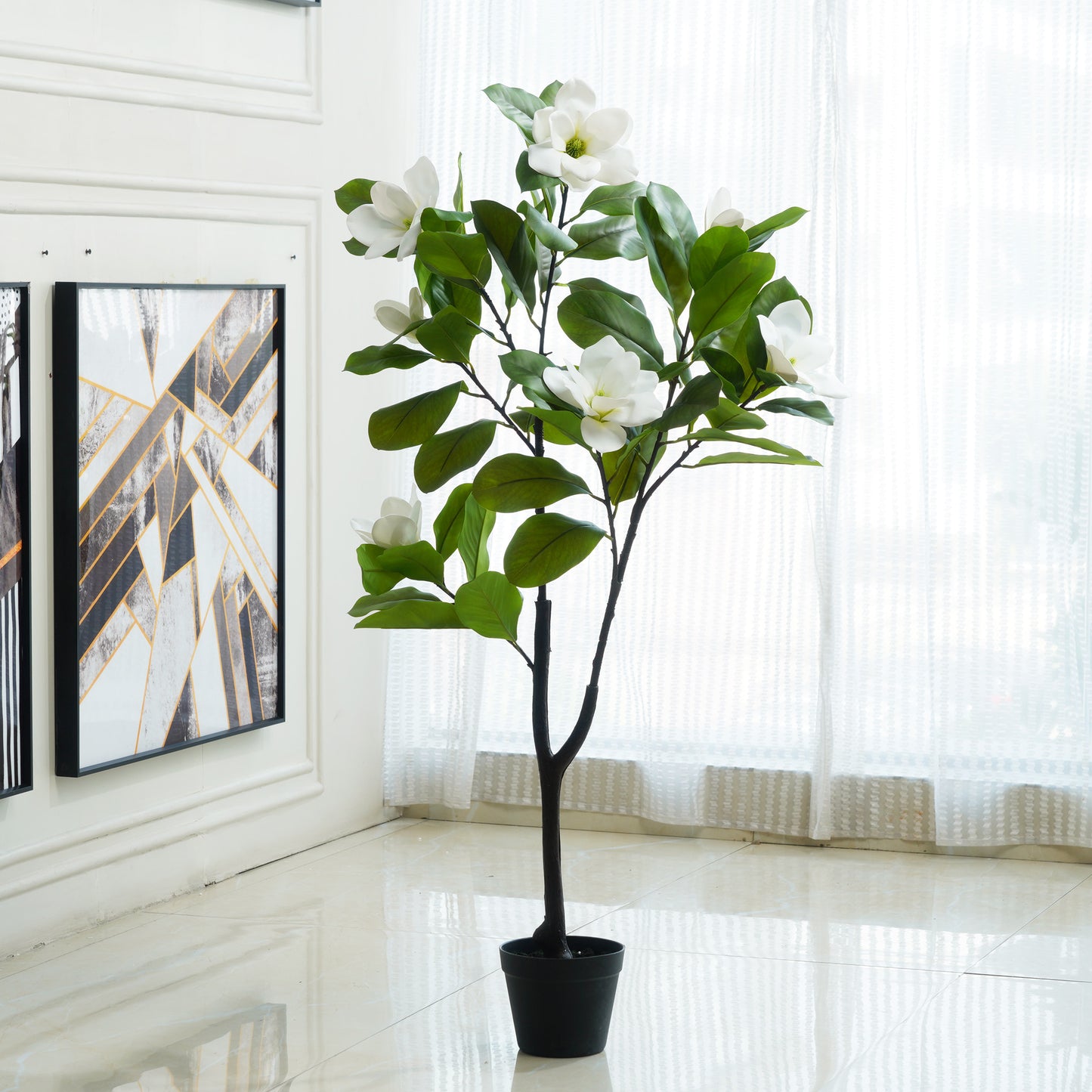 Claire - Artificial Magnolia Tree ~ 4 Feet Tall