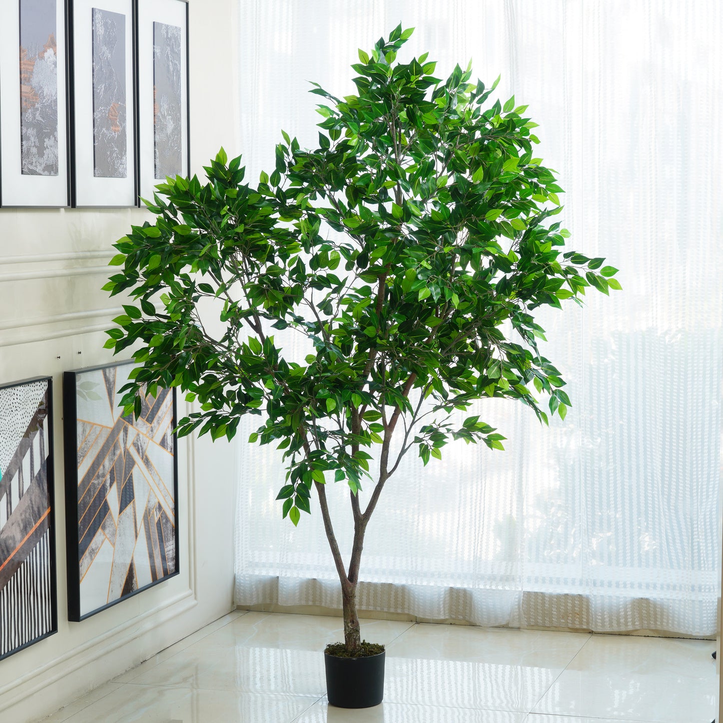 Perennia - Artificial Ficus Plant ~ 7 Feet Tall