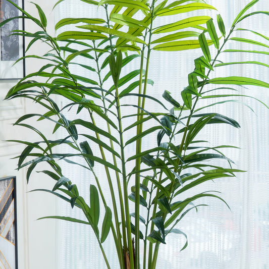 Merida - Artificial Bamboo Palm Plant ~ 6.5 Feet Tall