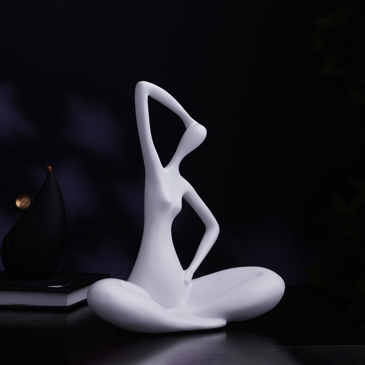 Inner Harmony - Lady in Yoga Pose Table Showpiece