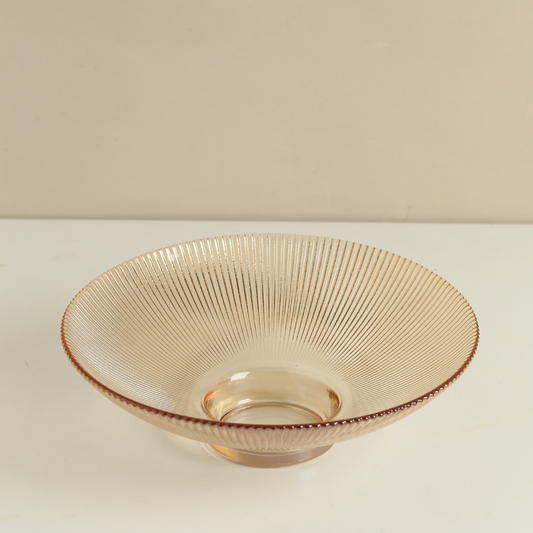 Decorative Bowl Delicate Drift - Glass Fruit Bowl