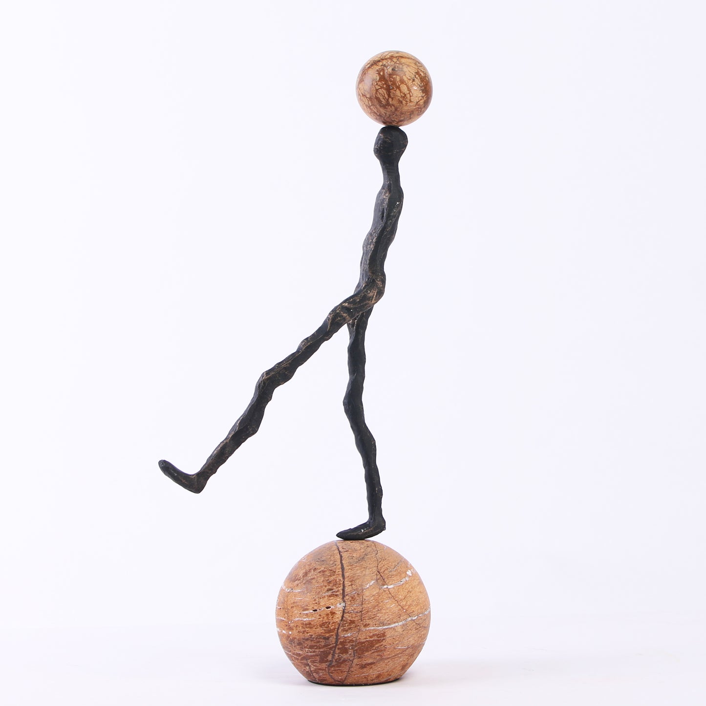Cadence - Metal & Marble Human Figurine