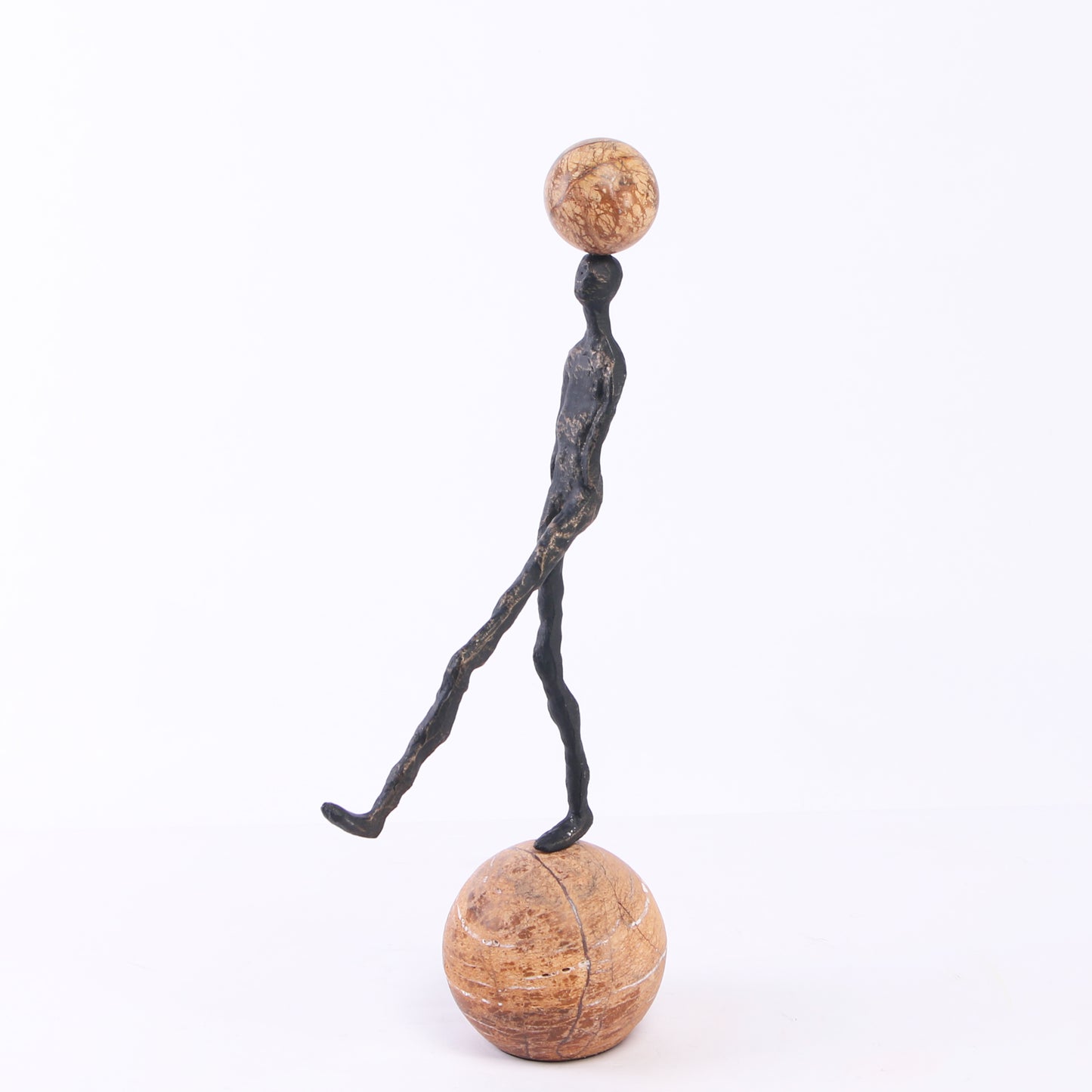 Cadence - Metal & Marble Human Figurine