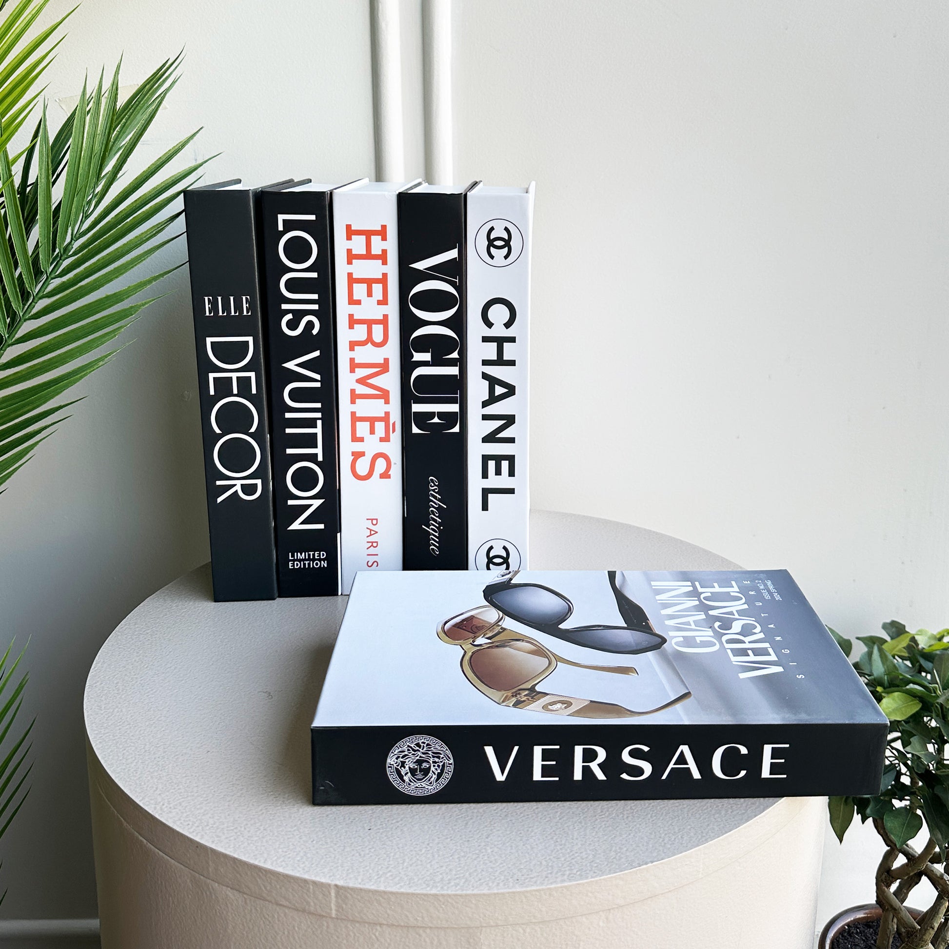 Books Fictional Flair - Faux Coffee Table Books (Set of 6)