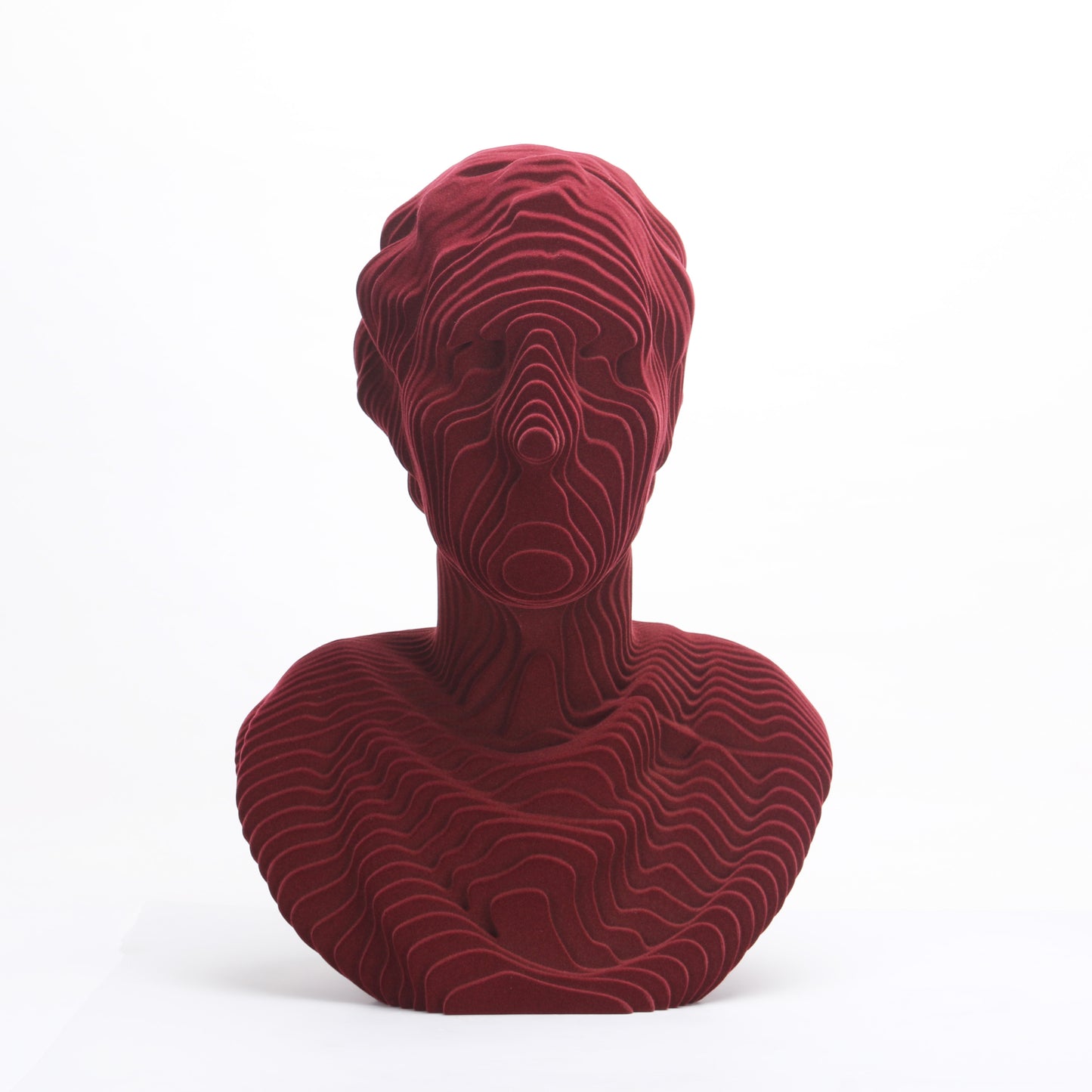 Marcello - Modern Abstract Male Bust Figurine