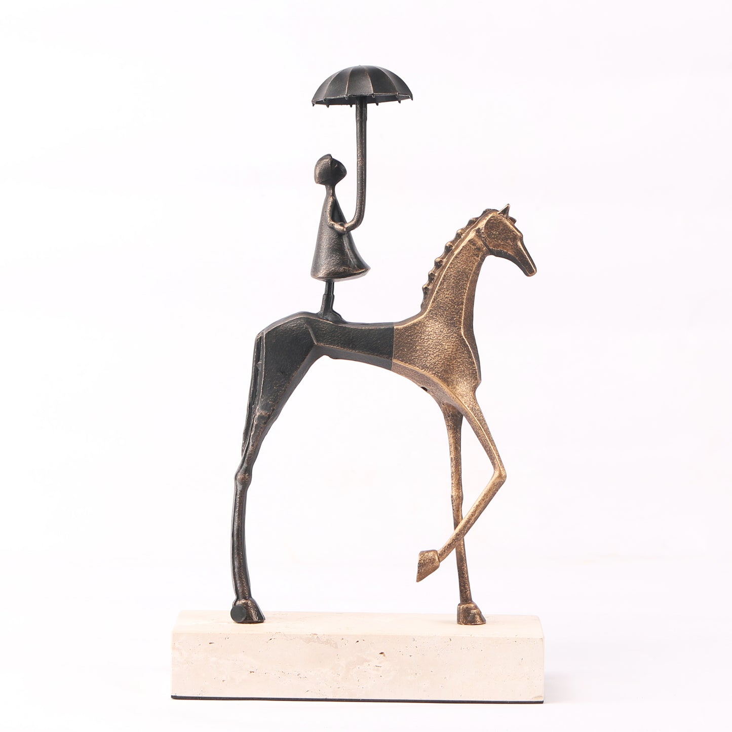 The Journey - Horse & Rider Showpiece - Style 3