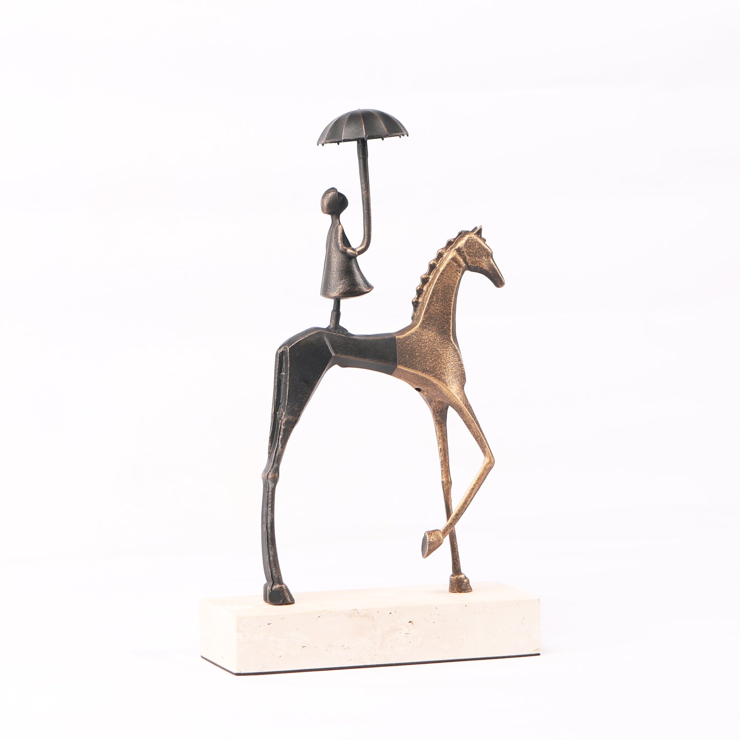 The Journey - Horse & Rider Showpiece - Style 3