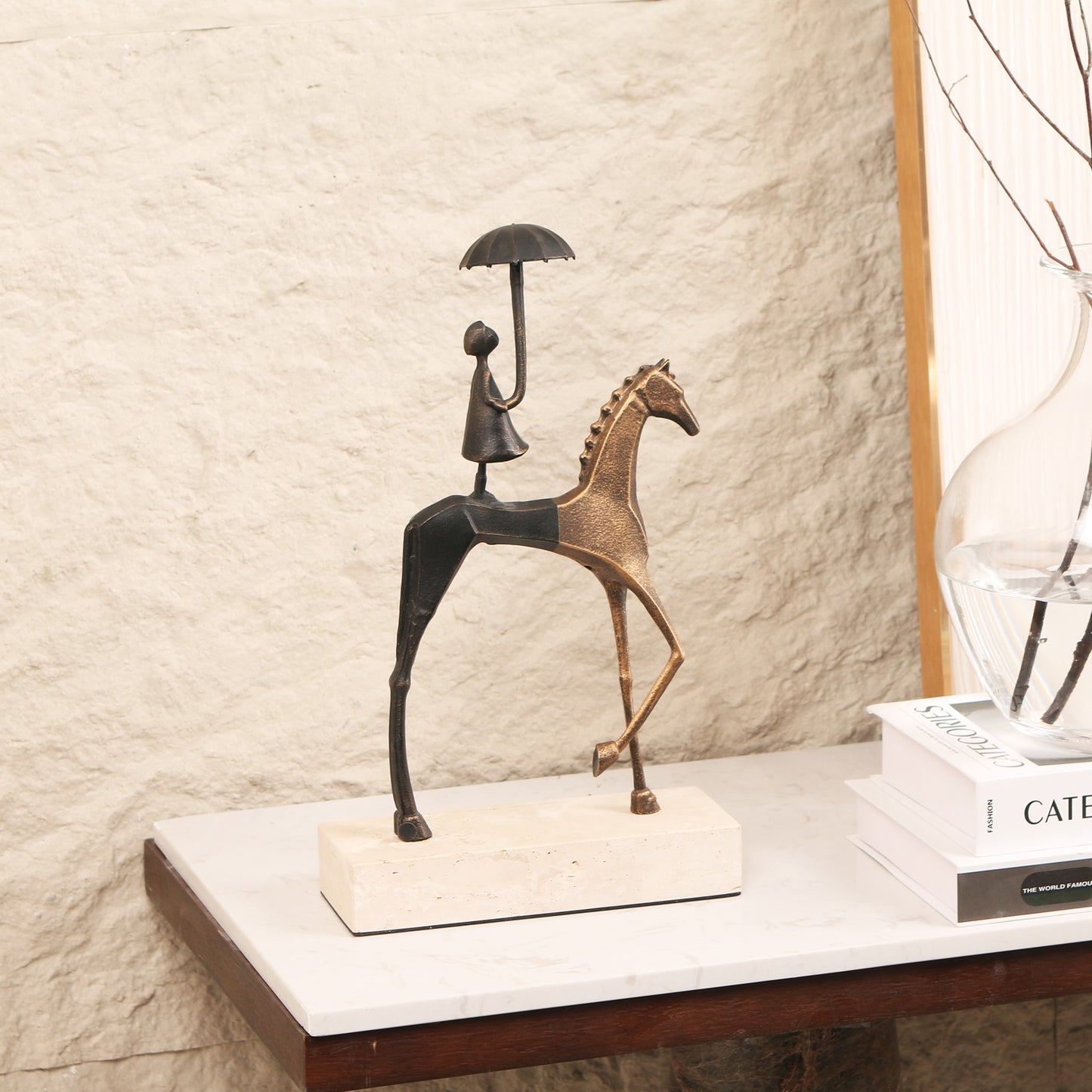 The Journey - Horse & Rider Showpiece - Style 3