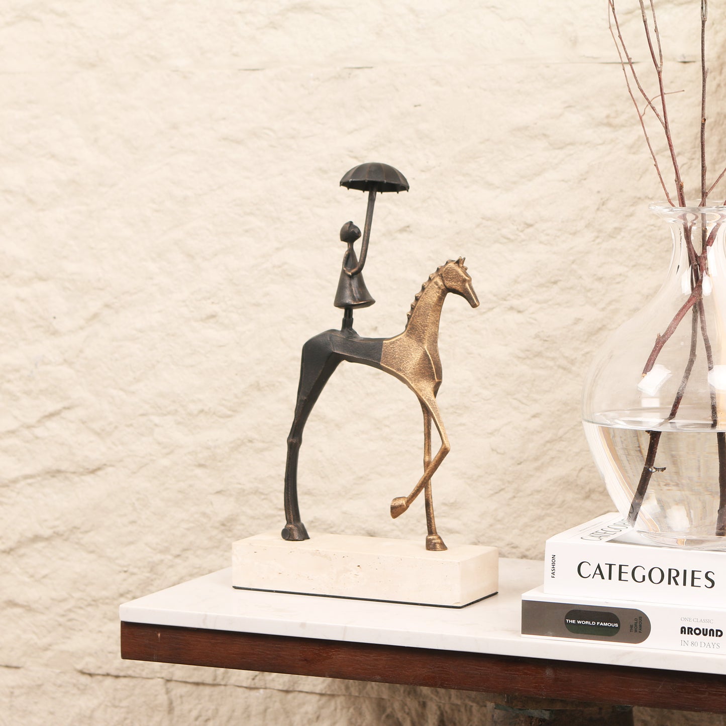 The Journey - Horse & Rider Showpiece - Style 3
