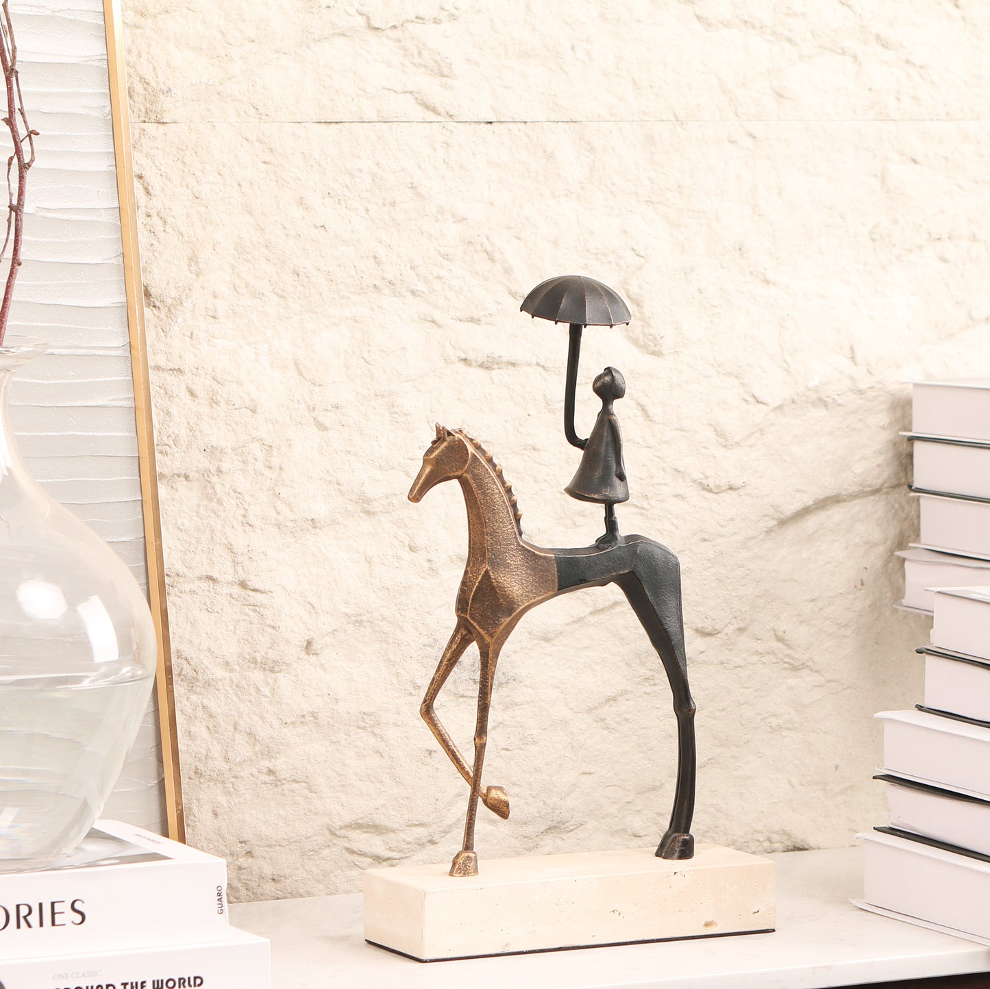 The Journey - Horse & Rider Showpiece - Style 3