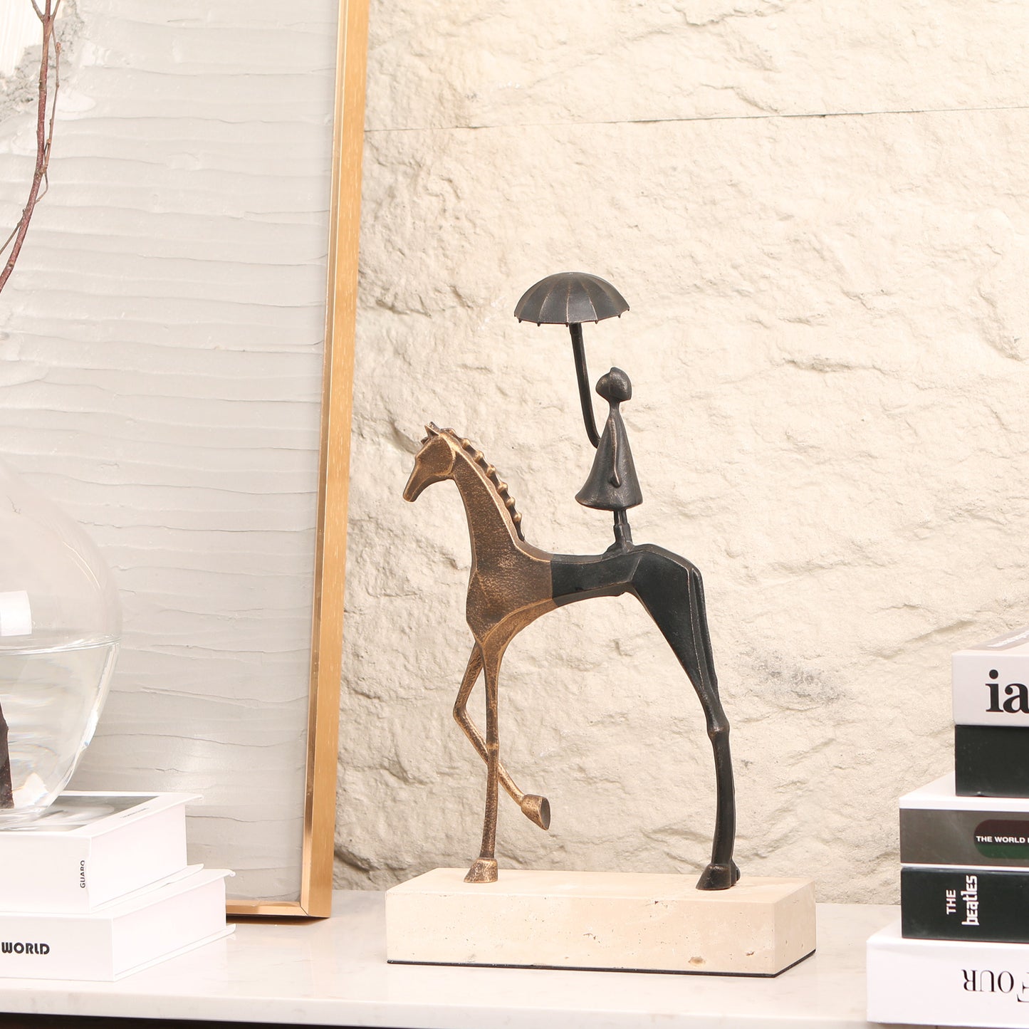 The Journey - Horse & Rider Showpiece - Style 3