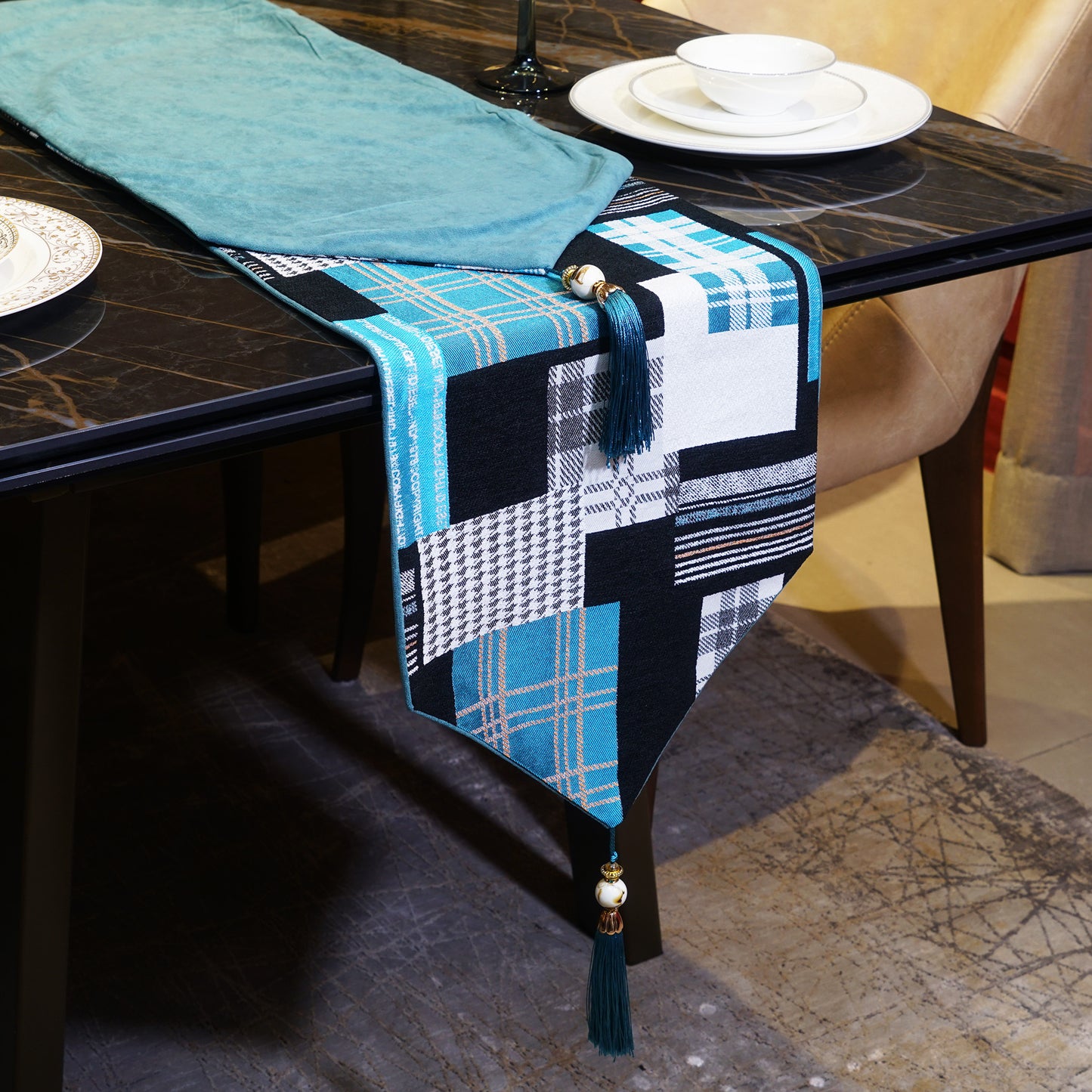 Table Runners Modish Blocks Table Runner