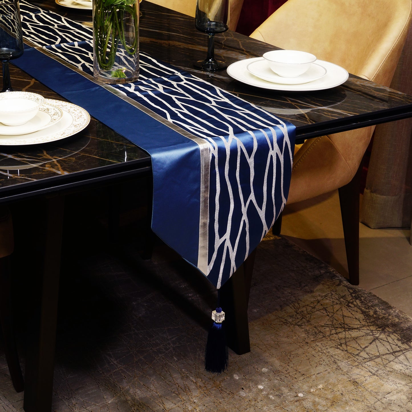 Table Runners Celestial Crystals Table Runner