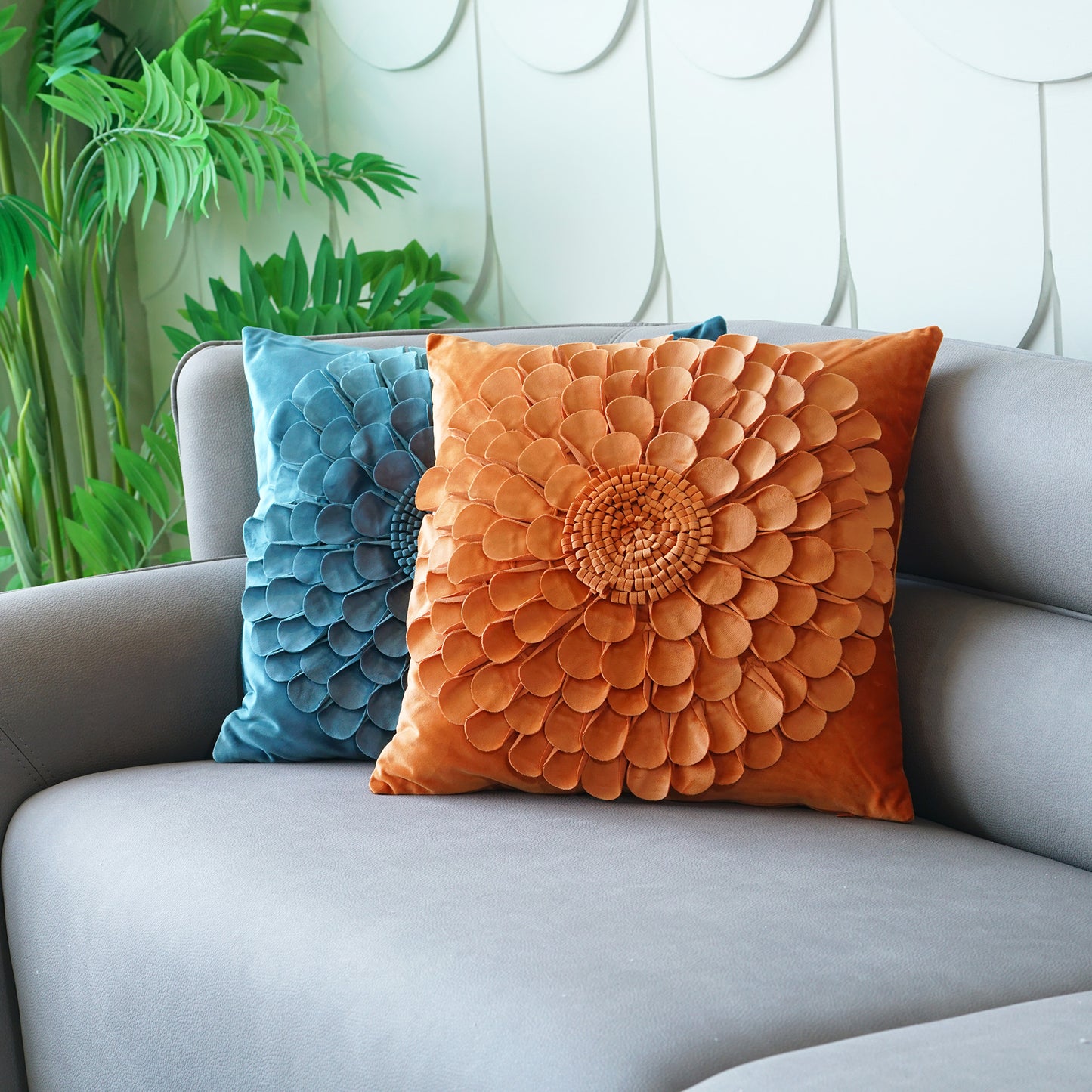Cushion Cover Ruffled Romance Cushion Cover