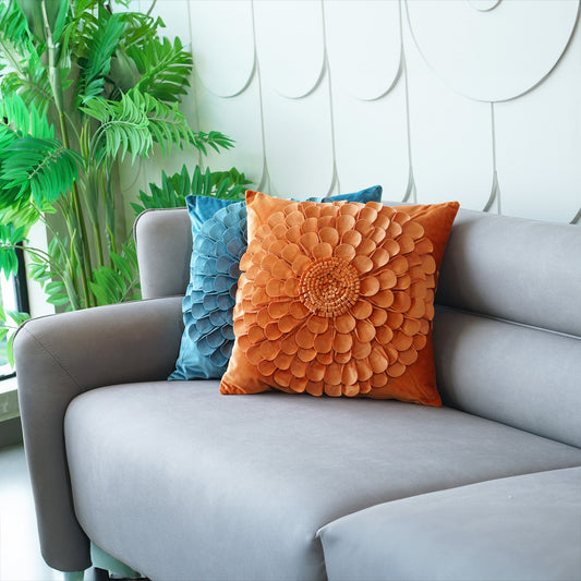 Cushion Cover Ruffled Romance Cushion Cover