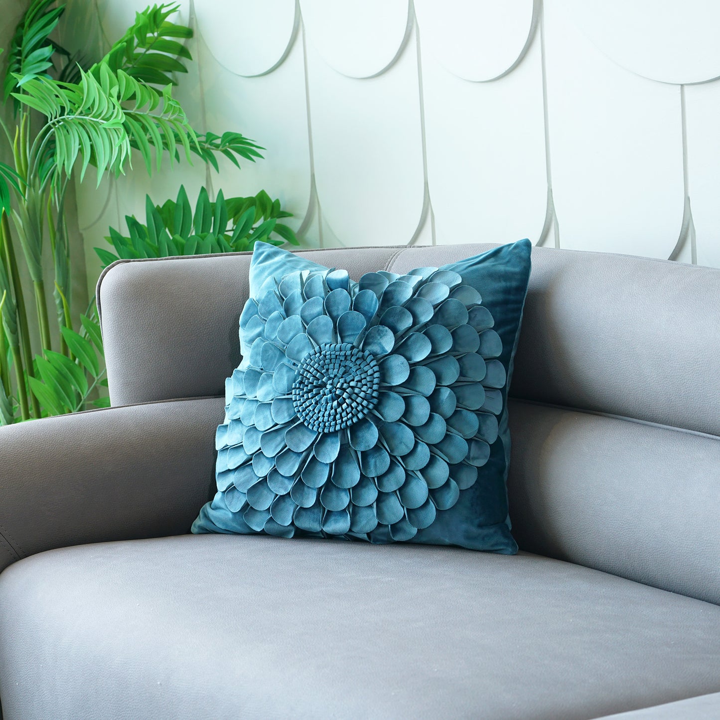 Cushion Cover Ruffled Romance Cushion Cover