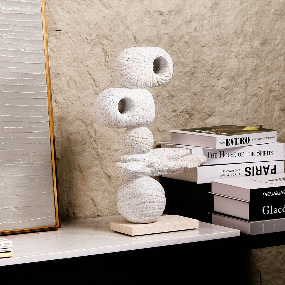 Totem - Marble & Resin Modern Abstract Showpiece