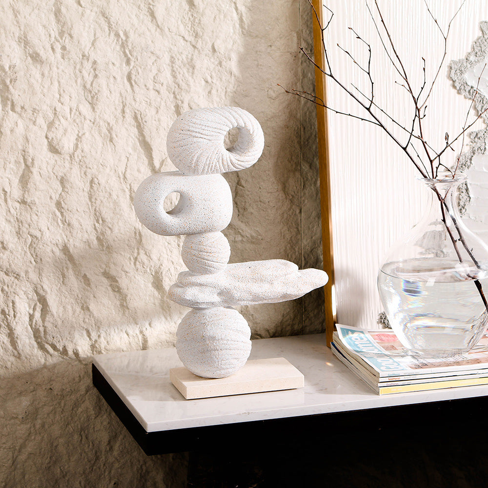 Totem - Marble & Resin Modern Abstract Showpiece