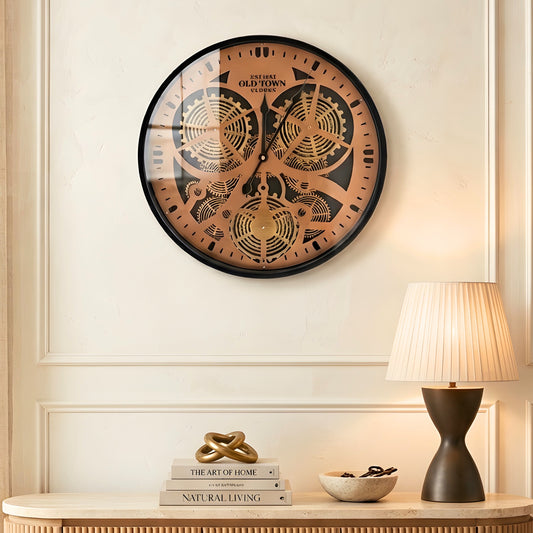 Chronicle - Vintage Gear Wall Clock ~ 1.5 ft Dia